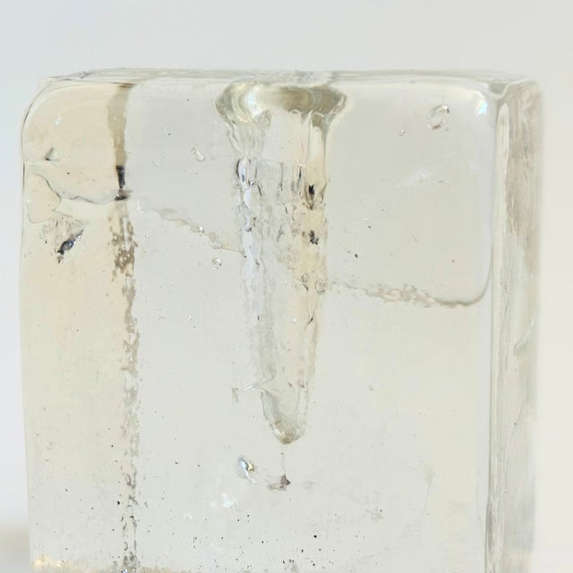 Glass Block Candle Holder For Sale In San Francisco - Image 6 of 10