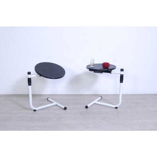 Servomuto Segato X Magis Leggio Nightstand Table by Lucci & Orlandini for Magis, 1980s, Set of 2 For Sale - Image 14 of 18