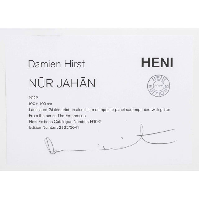 Damien Hirst "Nur Jahan" Giclee Print, 2022 For Sale - Image 9 of 9
