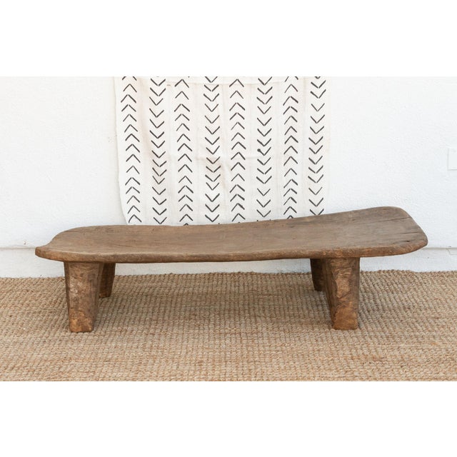 African Large African Heritage Senufo Coffee Table For Sale - Image 3 of 9