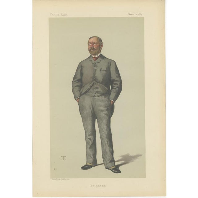 Unknown, British Elites 1883, Paper, Set of 6 For Sale - Image 4 of 10