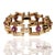 0.15 Ct Natural Diamond and 1.20 Ct Ruby Vintage Bracelet in 14K Rose Gold Metal Type: 14K Solid Rose Gold Total Item...