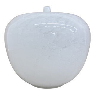 Vintage Glass Apple Table Lamp by Eickmeier, 1970s For Sale