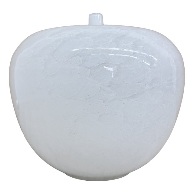 Vintage Glass Apple Table Lamp by Eickmeier, 1970s For Sale