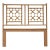 Vintage French Country Bamboo Queen Headboard For Sale