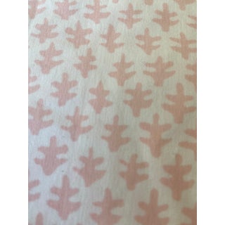 Sister Parish Burmese Fabric in Pink, 1.5 Yards For Sale