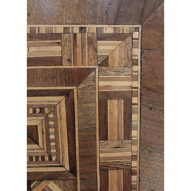 Black Small 19th Century Napoleon III Pedestal Table For Sale - Image 8 of 18