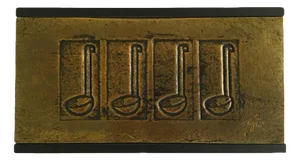 Tino Stefanoni, Pop Art Multiple: Dippers, Late 20th Century, Bronze