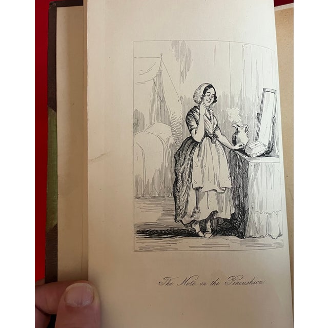 Fine Leather Bindings - The Works of William Makepeace Thackeray - Books From 1869 - 18 Volumes For Sale - Image 4 of 14