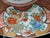 Late 19th Century Japanese Imari Flower Bird Dragon Pagoda Porcelain 18" Charger Plate Bowl For Sale - Image 5 of 11