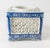 We are selling this simple little Japanese underglaze Blue and white piece. This piece has reticulated openwork pottery...