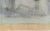 650 Chris Cacciotti "Chimneys at Dusk" Abstract Landscape 1991 For Sale - Image 4 of 7