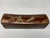 Chinoiserie Antique Chinese Hand-Painted Leather Covered Pillow Box For Sale - Image 3 of 12