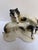 Borzoi Greyhounds Porcelain Figurine by Cortendorf Company, 1950s, in Very Good conditions. Designed 1950 to 1959 This...