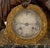 French Empire Patinated & Gilt Bronze Apollo & Diana Figural Mantel Clock, Verde Antico Marble, C. 1830 For Sale - Image 4 of 10