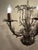 Art Nouveau Handcrafted Metal Silver Wire Chandelier, Italy, 1970s For Sale - Image 18 of 18