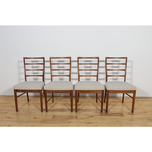 Mid-Century Modern Mid-Century Dining Chairs from McIntosh, United Kingdom, 1960s, Set of 4 For Sale - Image 3 of 18