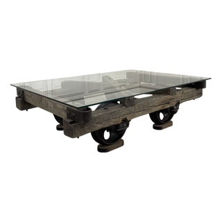 Miner Cart Coffee Table, 1990s For Sale