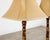 Paint Late 20th Century Lacquered Wood Chinoiserie Gilt Decorated Floor Lamps - a Pair For Sale - Image 7 of 18