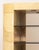 Mid-Century Modern Karl Springer Style Faux Travertine Cabinet For Sale - Image 3 of 12