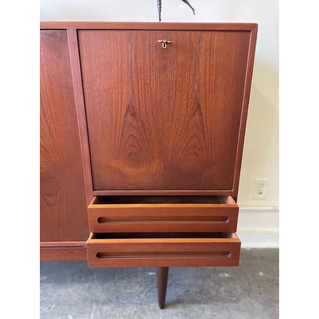 Danish Teak Sideboard by Ejvind A. Johansson, Attributed For Sale - Image 15 of 15
