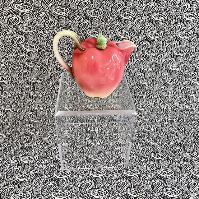 Ceramic Vintage Japanese Fuji Apple Pitcher For Sale - Image 7 of 7