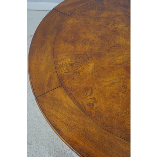 Tommy Bahama Style Large Round Dining Room Table For Sale - Image 11 of 13