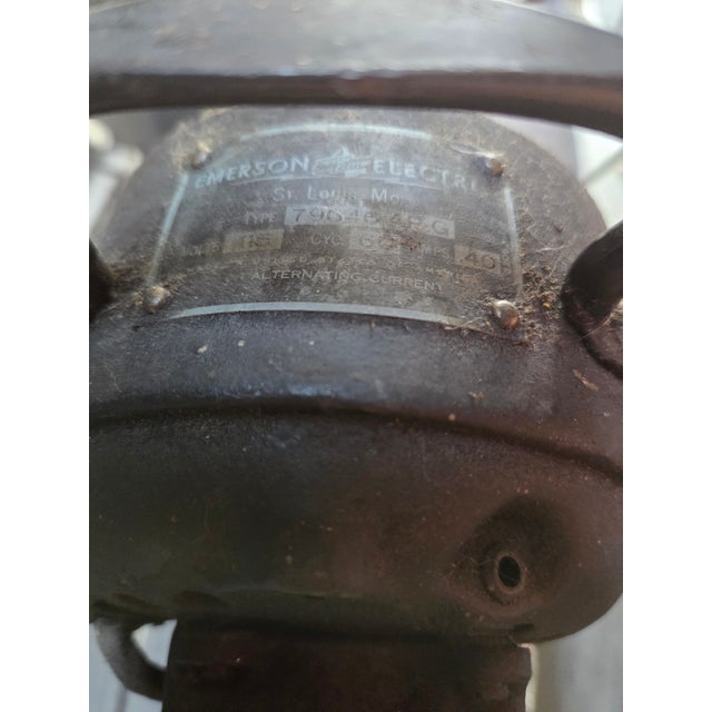 1980s Emerson Electric Fan For Sale - Image 5 of 5