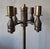 Gold Mid-Century Modern Brutalist Brass Four-Light Floor Lamp, 1960s For Sale - Image 8 of 18
