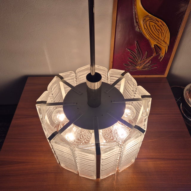 1960s Mid-Century Modern Ceiling Lamp from J.T. Kalmar, 1960s For Sale - Image 5 of 8