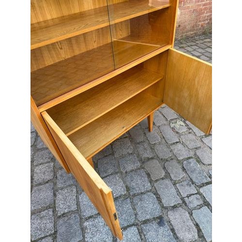 Bookcase 602/D in Ash by Franz Ehrlich for Hellerau For Sale - Image 3 of 11