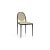 Beige Balzaretti Chair in Black High-Gloss and Quinoa Mohair by Daniel Nikolovski & Danu Chirinciuc for Kabinet For Sale - Image 8 of 8