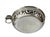 1900 - 1909 Vintage Portuguese Sterling Silver by Alves Pinto Tastevin 5.5" Diameter For Sale - Image 5 of 6
