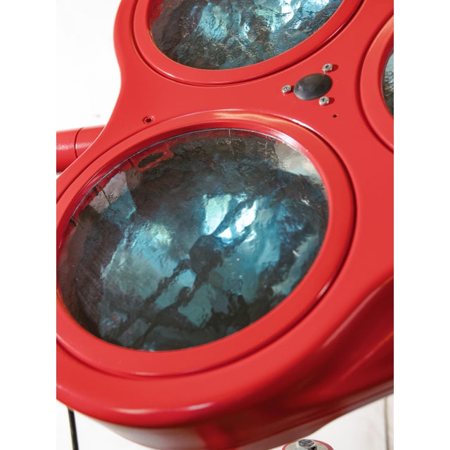 Surgical Hospital Spotlight Floor Lamp on Wooden Tripod from Heraeus Hanaulux, 1990s For Sale - Image 13 of 16