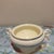 American Vintage Fine China Lidded Sugar Bowl With Metallic Silver Bands For Sale - Image 3 of 5