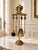 Vintage French Brass Fireplace Tools, Set of 5 For Sale - Image 12 of 12