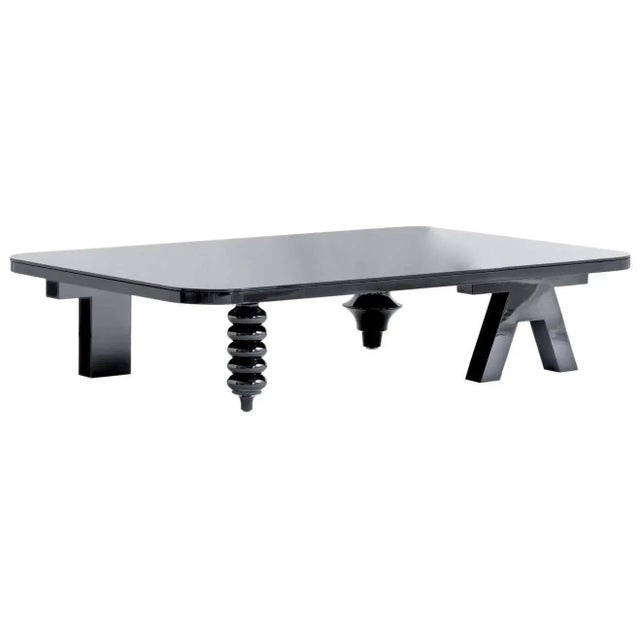 Not Yet Made - Made To Order Black Multileg Black Low Table by Jaime Hayon for BD Barcelona For Sale - Image 5 of 7