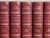 English Wonderful Collection 10 Volume Bailey's Magazine of Sports & Pastimes Antique Red Leather Spine Books English Country Equestrian Horse For Sale - Image 3 of 14