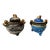 Late 20th Century Moriage Hand-Painted Porcelain Incense Holders- a Pair For Sale