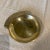 Vintage mid century modern cat hall dish with engraved “pocket change” on the flange. Polished brass.