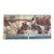 Late 19th Century Utagawa Toyonobu Triptych Battle at Uji River Genpei War Antique Meiji Woodblock For Sale