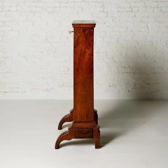 19th Century French Walnut Secretaire For Sale - Image 4 of 7