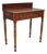 Antique Sheraton Mahogany One Drawer Washstand Server Farmhouse Side Table For Sale