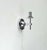 Mid-Century Modern Swiss Space Age Type 1802 Chrome Sconce by E.R. Nele for Temde, 1960s For Sale - Image 13 of 16