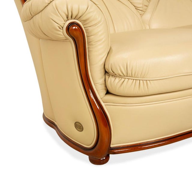 Leather Two-Seater Sofa from Nieri For Sale - Image 9 of 15