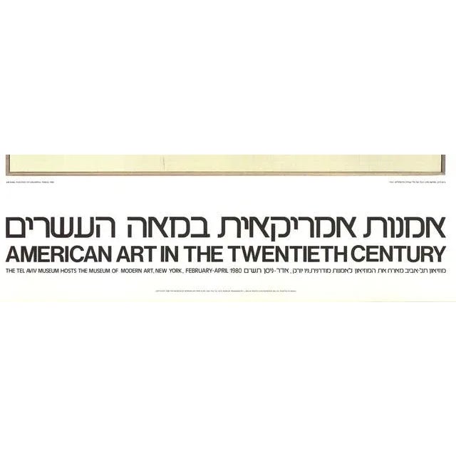 Jim Dine 1980 Jim Dine Five Feet of Colorful Tools Lithograph For Sale - Image 4 of 4