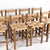 Vintage Rope Stools, 1980s, Set of 8 For Sale - Image 9 of 16