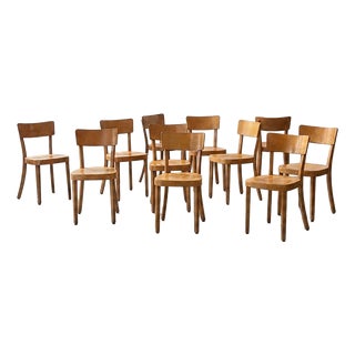 Staining Chairs fro Horgen-Glarus, Switzerland, 1950s For Sale