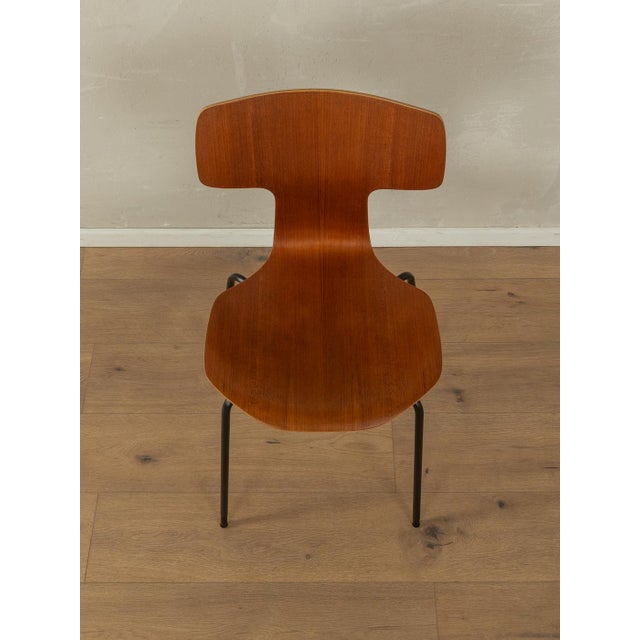 Model 3103 Hammer Chairs by Arne Jacobsen for Fritz Hansen, 1960s, Set of 4 For Sale - Image 9 of 10
