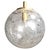 Vintage Globe Pendant Light attributed to Doria Leuchten, 1960s For Sale - Image 12 of 12